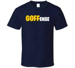 Goffense Jared Goff La Football Fan T Shirt Goffense Jared Goff La Football Fan T Shirt