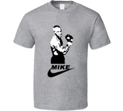 Mike Tyson Nike Parody Swoosh Funny T Shirt Mike Tyson Nike Parody Swoosh Funny T Shirt