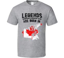 Legends Are Born In Canada Vintage T Shirt Legends Are Born In Canada Vintage T Shirt