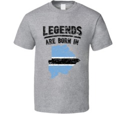 Legends Are Born In Botswana Vintage T Shirt Legends Are Born In Botswana Vintage T Shirt