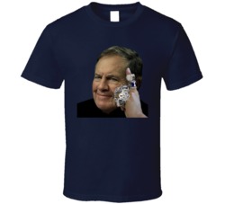 Billy Belichick New England Coach Football 6 Rings Fan T Shirt