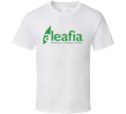 Aleafia Medical Cannabis Care Stock T Shirt Aleafia Medical Cannabis Care Stock T Shirt