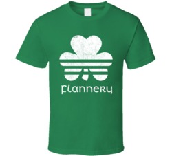 Flannery Clover Luck Charm Irish Name St Patricks Day T Shirt