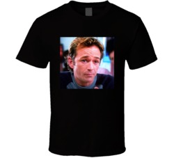 Luke Perry As Ben Mckinley Alice Upside Down Movie Scene Fan T Shirt
