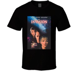 Luke Perry Invasion Movie Poster Fan T Shirt Luke Perry Invasion Movie Poster Fan T Shirt