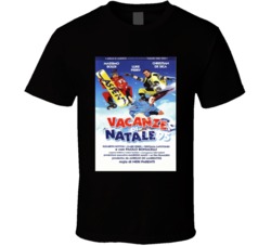 Luke Perry Vacanze Di Natale 95 Movie Poster Fan T Shirt Luke Perry Vacanze Di Natale 95 Movie Poster Fan T Shirt