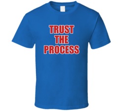 Trust The Process Football T Shirt Trust The Process Football T Shirt