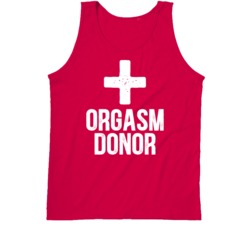 Orgasm Donor Vintage Distressed Tanktop Orgasm Donor Vintage Distressed Tanktop