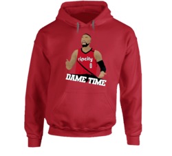 Dame Time Damian Lillard Cartoon Hoodie Dame Time Damian Lillard Cartoon Hoodie