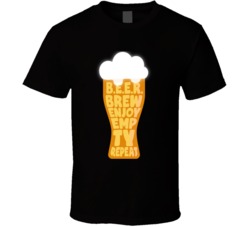 Beer Brew Enjoy Empty Repeat Funny Drinking T Shirt Beer Brew Enjoy Empty Repeat Funny Drinking T Shirt