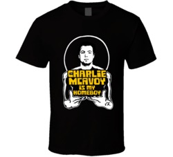 Charlie Mcavoy Is My Homeboy Funny Boston Hockey T Shirt