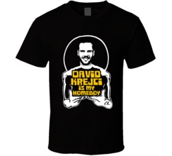 David Krejci Is My Homeboy Funny Boston Hockey T Shirt