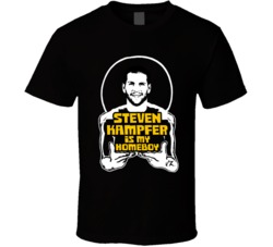 Steven Kampfer Is My Homeboy Funny Boston Hockey T Shirt