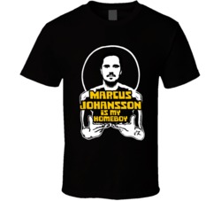 Marcus Johansson Is My Homeboy Funny Boston Hockey T Shirt