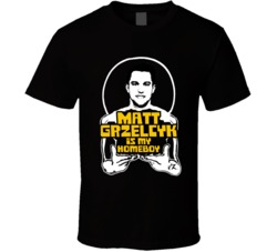 Matt Grzelcyk Is My Homeboy Funny Boston Hockey T Shirt
