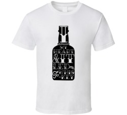 I Followed My Heart Led Me To Whiskey Drinking T Shirt