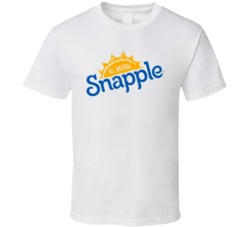 Snapple All Natural Juice Drink Logo T Shirt