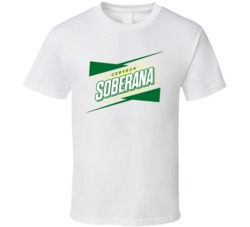 Soberana Cerveza Drink Logo T Shirt