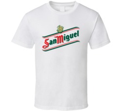San Miguel Beer Drink Logo T Shirt