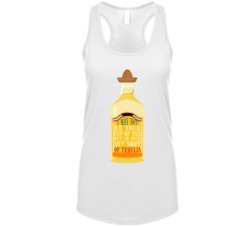 Not Your Cup Of Tea 10th Shot Of Tequila Funny Drinking Ladies Tanktop
