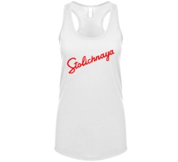 Stolichnaya Vodka Booze Drink Ladies Tanktop