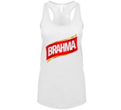 Brahma Beer Drink Logo Ladies Tanktop