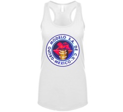 Grupo Modelo Mexico Beer Drink Ladies Tanktop