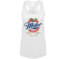 Miller Since 1855 Pilsner Classic Logo Ladies Tanktop