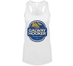 Galway Hooker Irish Dark Lager Beer Drinking Ladies Tanktop