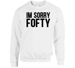 Rapper Agent I'm Sorry Fofty Funny Music Crewneck Sweatshirt Rapper Agent I'm Sorry Fofty Funny Music Crewneck Sweatshirt