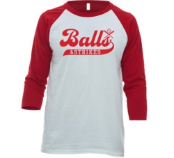 Balls And Strikes Funny Softball Baseball Team Jersey Raglan T Shirt Balls And Strikes Funny Softball Baseball Team Jersey Raglan T Shirt