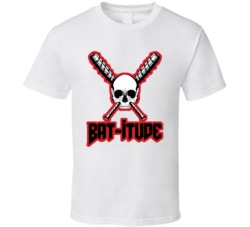 Bat-itude Funny Softball Baseball Team Jersey T Shirt Bat-itude Funny Softball Baseball Team Jersey T Shirt