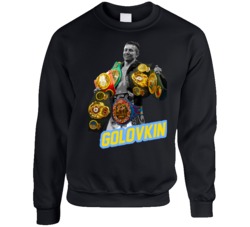Gennady Golovkin Tripple G Belts Crewneck Sweatshirt Gennady Golovkin Tripple G Belts Crewneck Sweatshirt