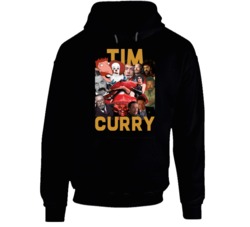 Tim Curry Movies Mashup Hollywood Actor Fan Hoodie Tim Curry Movies Mashup Hollywood Actor Fan Hoodie