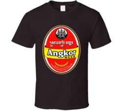 Angkor Beer Southeast Asia Cambodia Fan T Shirt