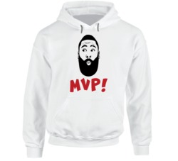 James Harden Huston Basketball Mvp Illustration Drawing Face Fan Hoodi