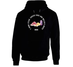 T Bone Steak Cheese Eggs And Welchs Grape Biggie Hoodie