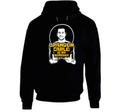Brandon Carlo Is My Homeboy Funny Boston Hockey Hoodie