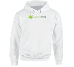Weedmd Inc Cannabis Weed Marijuana Stoner Company Logo Fan Hoodie Weedmd Inc Cannabis Weed Marijuana Stoner Company Logo Fan Hoodie