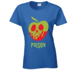 Wreck It Ralph Poison Apple Snow White Womens T Shirt Wreck It Ralph Poison Apple Snow White Womens T Shirt