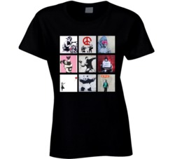 Banksy Art Paintings Trendy Artsy T Shirt Banksy Art Paintings Trendy Artsy T Shirt