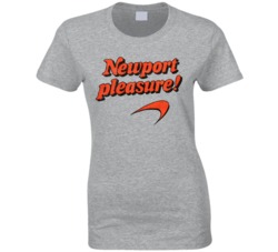 Newport Pleasure Cigarette Fan T Shirt Newport Pleasure Cigarette Fan T Shirt
