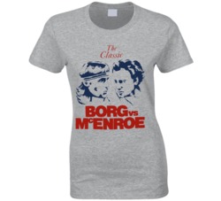 Bjorn Borg John Mcenroe Wimbledon Tennis Match Fan T Shirt Bjorn Borg John Mcenroe Wimbledon Tennis Match Fan T Shirt