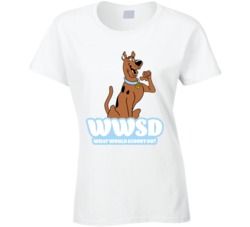 Wwsd What Would Scooby Do Scooby Doo Fan T Shirt Wwsd What Would Scooby Do Scooby Doo Fan T Shirt