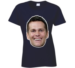 Tom Brady Face Head Cut Out T Shirt Tom Brady Face Head Cut Out T Shirt
