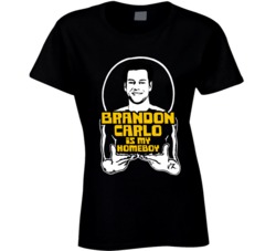 Brandon Carlo Is My Homeboy Funny Boston Hockey T Shirt