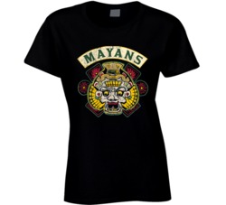 Mayans Vintage Distressed Logo Sons Of Anarchy Spinoff Jacket T Shirt