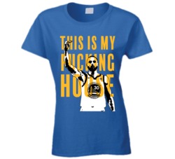 Steph Curry This Is My Fcking House Golden State Basketball Fan T Shir