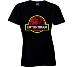 Eastern Champs Kawhi Jurassic Park Toronto Basketball T Shirt