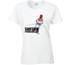 Mikaela Shiffrin Usa Alpine Skiing 2018 Olympic Athelete Fan T Shirt